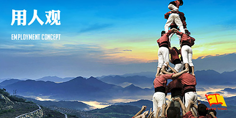 以人為本、知人善用、團隊協(xié)作